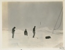 Image of Getting water from ice pan